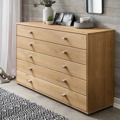 Wohnen Topp Schlafzimmer Holzkommode 141x86x43 cm - Emdsiva