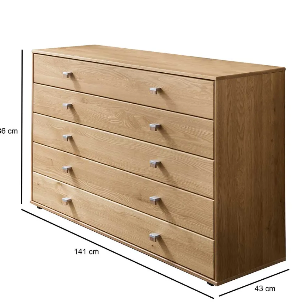 Wohnen Topp Schlafzimmer Holzkommode 141x86x43 cm - Emdsiva
