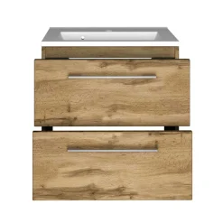 Wohnen Waschtisch|Waschbeckenunterschränke*Topp Waschtisch mit Becken zum Aufhängen - Lemnas