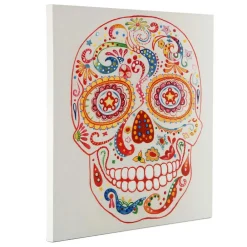Wohnen Totenkopf Wandbild - Boho - dia de los muertos - Forjan