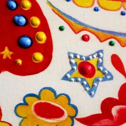 Wohnen Totenkopf Wandbild - Boho - dia de los muertos - Forjan