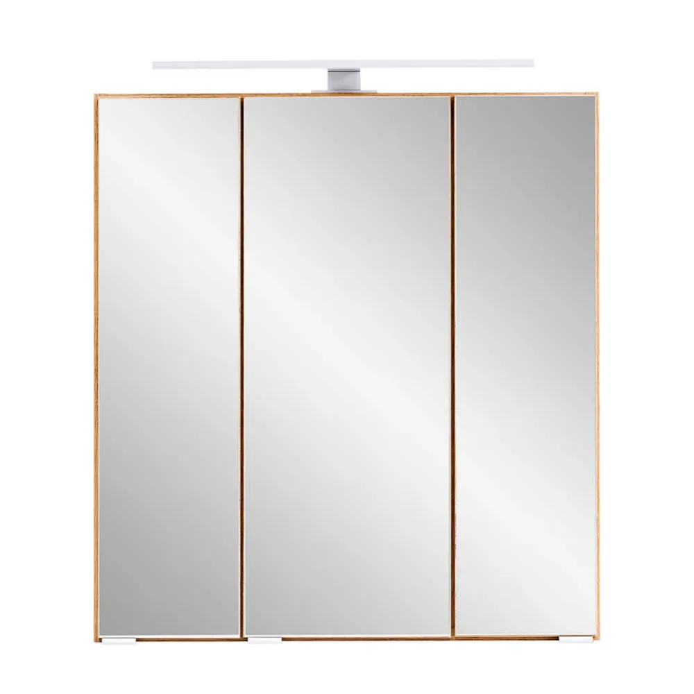 Wohnen Touchwood Badmöbel in Wildeiche - Drumias (dreiteilig)