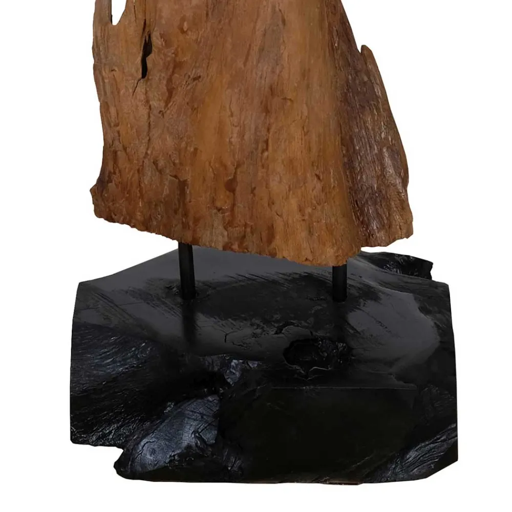 Wohnen Figuren Und Skulpturen*Treibholz Deko-Onjekt aus Teak Massivholz - Teako