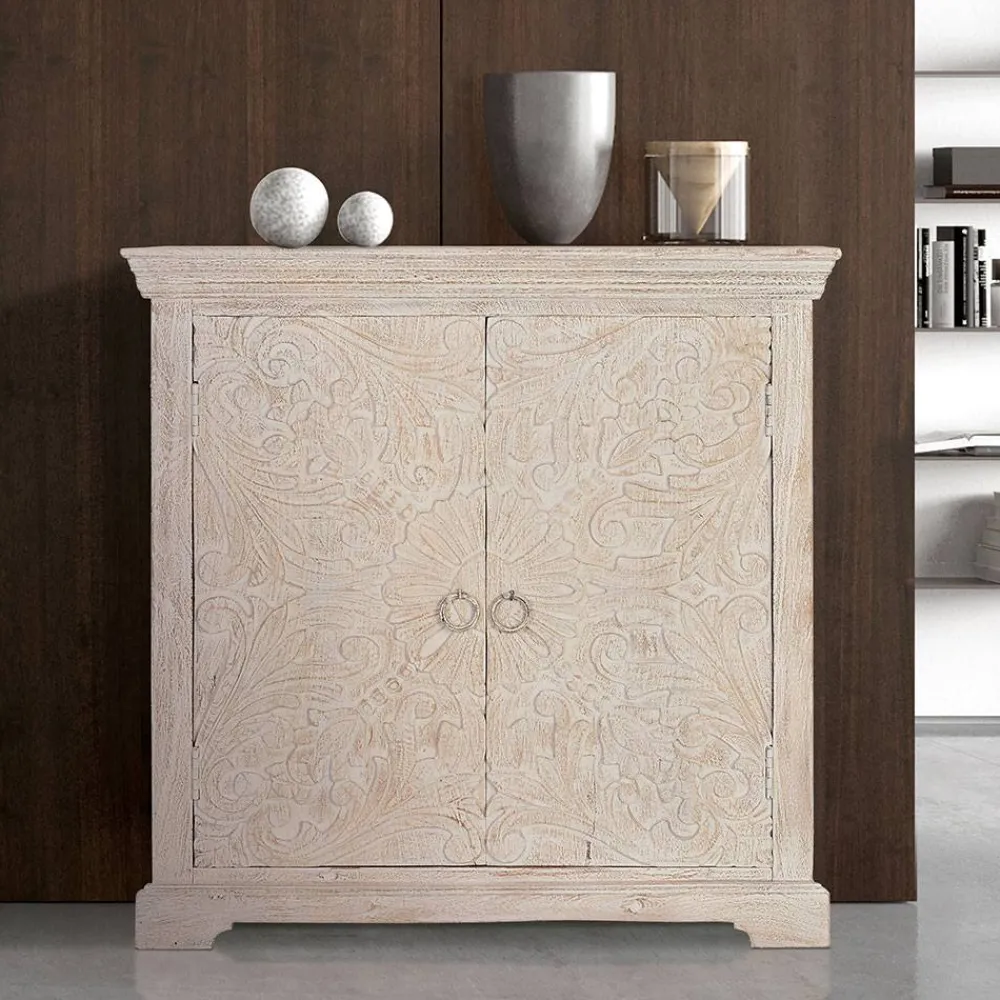 Wohnen Landhausmöbel|Küchenschränke*Türen-Kommode im Vintage Look - Adelyn