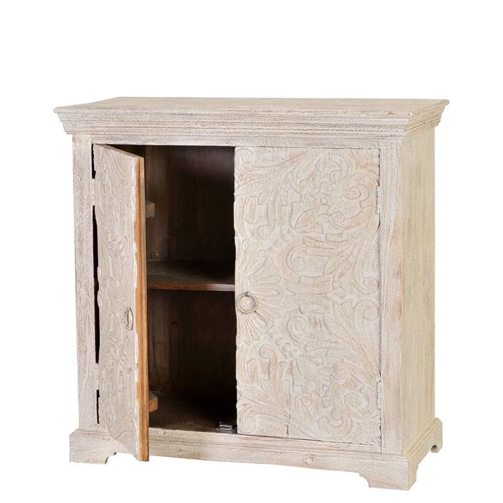 Wohnen Landhausmöbel|Küchenschränke*Türen-Kommode im Vintage Look - Adelyn