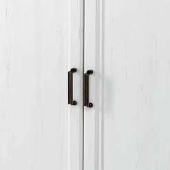 Wohnen Landhausmöbel|Küchenschränke*Türen-Kommode in Weiß mit Eiche - Mehady