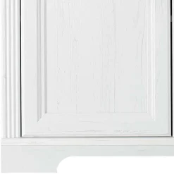 Wohnen Landhausmöbel|Küchenschränke*Türen-Kommode in Weiß mit Eiche - Mehady