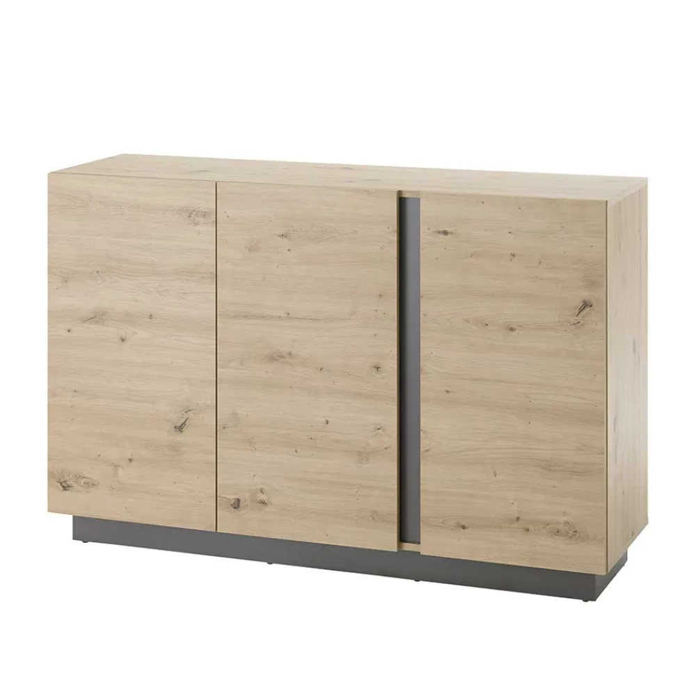 Wohnen Sideboards*Türen-Kommode mit Sockelgestell - Lairian