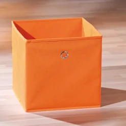 Wohnen Esszimmerregale|Paravents*Treppenregal Raumteiler mit 6 Textil Boxen - Charlena