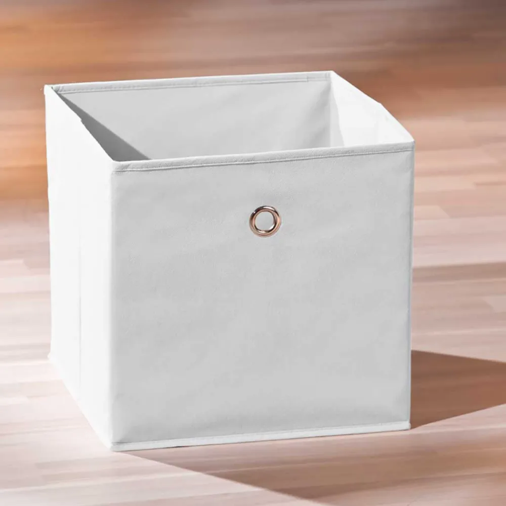 Wohnen Esszimmerregale|Paravents*Treppenregal Raumteiler mit 6 Textil Boxen - Charlena