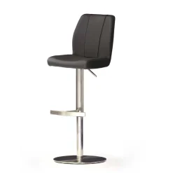 Wohnen Tresenhocker Liziano mit Rückenlehne