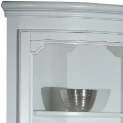 Wohnen Vintage Möbel|Esszimmer-Vitrinen*1-türige Eckvitrine im Vintage Design - Zarinas