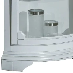 Wohnen Vintage Möbel|Esszimmer-Vitrinen*1-türige Eckvitrine im Vintage Design - Zarinas