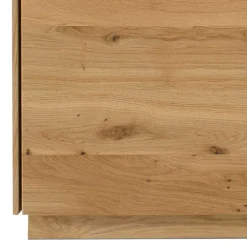 Wohnen 2-türige Kommode aus Massivholz Wildeiche - Millena