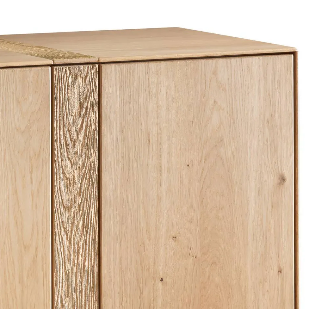 Wohnen Sideboards & Kommoden|Sideboards & Kommoden*3-türige Kommode aus Wildeiche Massivholz - Barrios