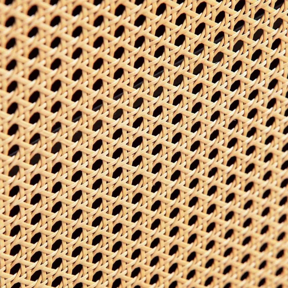 Wohnen 2-türige Kommode in Natur und Schwarz - Around