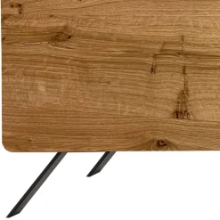 Wohnen 2-türige Kommode mit Eiche Furnier Front - Yestinas