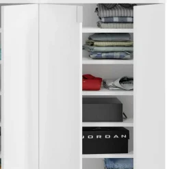 Wohnen 6-türige Schuhkommode in Weiß - Ejulia (dreiteilig)