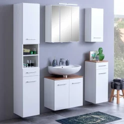 Wohnen 1-türiger Bad Hängeschrank 30x64x20 cm - Lasdias