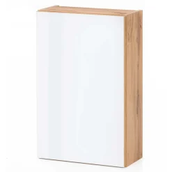 Wohnen Badschränke*1-türiger Bad Oberschrank mit Glasbeschichtung - Vrendina