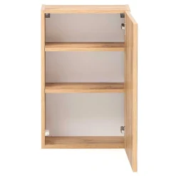 Wohnen Badschränke*1-türiger Bad Oberschrank mit Glasbeschichtung - Vrendina