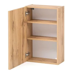 Wohnen Badschränke*1-türiger Bad Oberschrank mit Glasbeschichtung - Vrendina