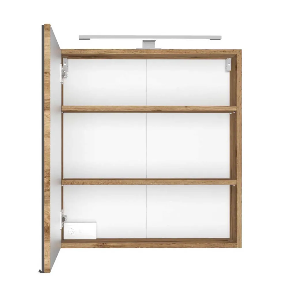 Wohnen Bad-Spiegelschränke*1-türiger Bad Spiegelschrank in Wildeiche - Userina