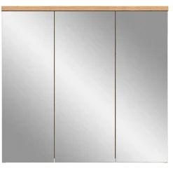 Wohnen Bad-Spiegelschränke*3-türiger Bad Spiegelschrank 80 cm breit - Steikun