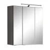 Wohnen Bad-Spiegelschränke*3-türiger Badezimmer Spiegelschrank mit 60cm Breite - Ishes