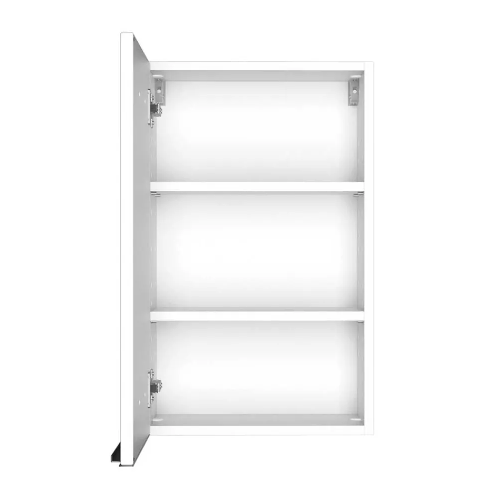 Wohnen 1-türiger Badezimmeroberschrank in Weiß - Livendas