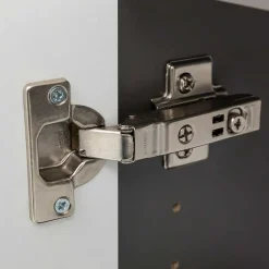 Wohnen 1-türiger Badschrank mit Naturkante Dekor - Breznia