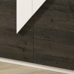 Wohnen 2-türiger Design Schuhschrank 74x128x34 cm - Fredo