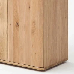 Wohnen 2-türiger Dielenschrank aus Massivholz - Mabasa