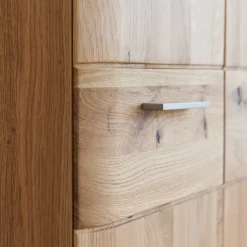 Wohnen 2-türiger Dielenschrank aus Massivholz - Mabasa