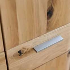 Wohnen 2-türiger Dielenschrank aus Massivholz - Mabasa