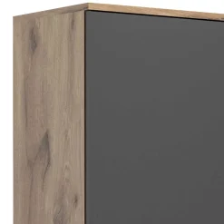 Wohnen Garderobenschränke*2-türiger Flur Kleiderschrank mit Spiegel - Catamaron