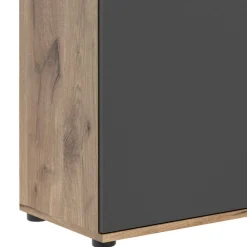 Wohnen Garderobenschränke*2-türiger Flur Kleiderschrank mit Spiegel - Catamaron