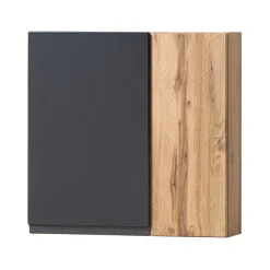 Wohnen 2-türiger Hängeschrank fürs Bad 65x64x20 cm - Jambi