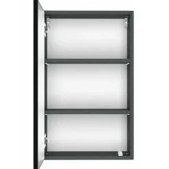 Wohnen Schränke*1-türiger Hängeschrank in Dunkelgrau - Agiruan