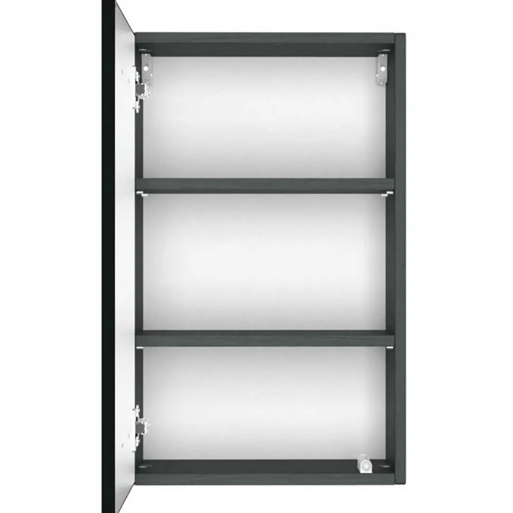 Wohnen Schränke*1-türiger Hängeschrank in Dunkelgrau - Agiruan