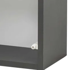 Wohnen Schränke*1-türiger Hängeschrank in Dunkelgrau - Agiruan