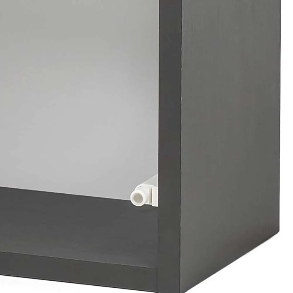 Wohnen Schränke*1-türiger Hängeschrank in Dunkelgrau - Agiruan