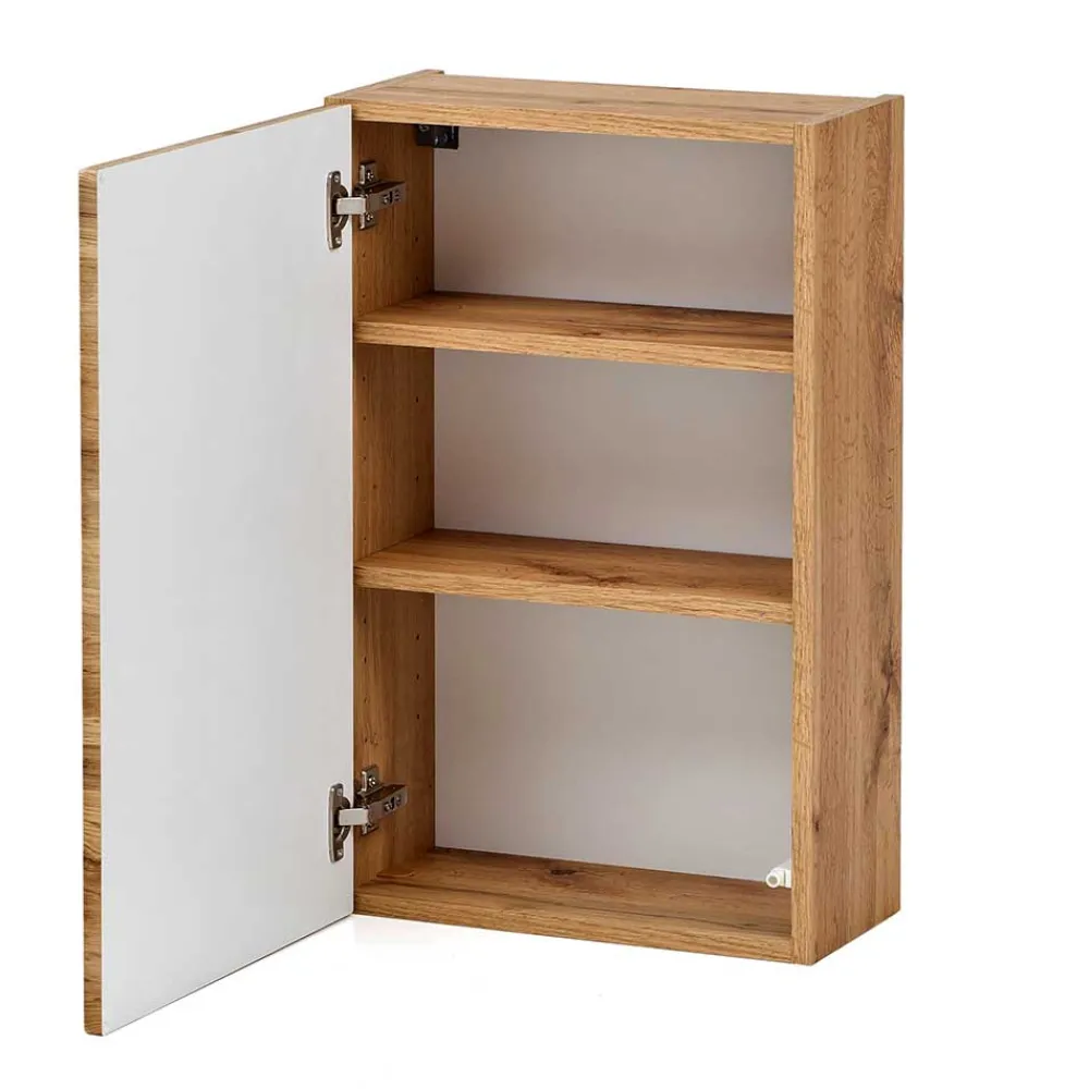 Wohnen 1-türiger Hängeschrank in Wildeiche Dekor - Iliam