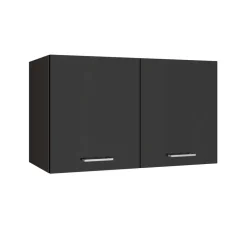 Wohnen Schränke|Küchenschränke*2-türiger Küchen-Hängeschrank in Grau - Bozenia