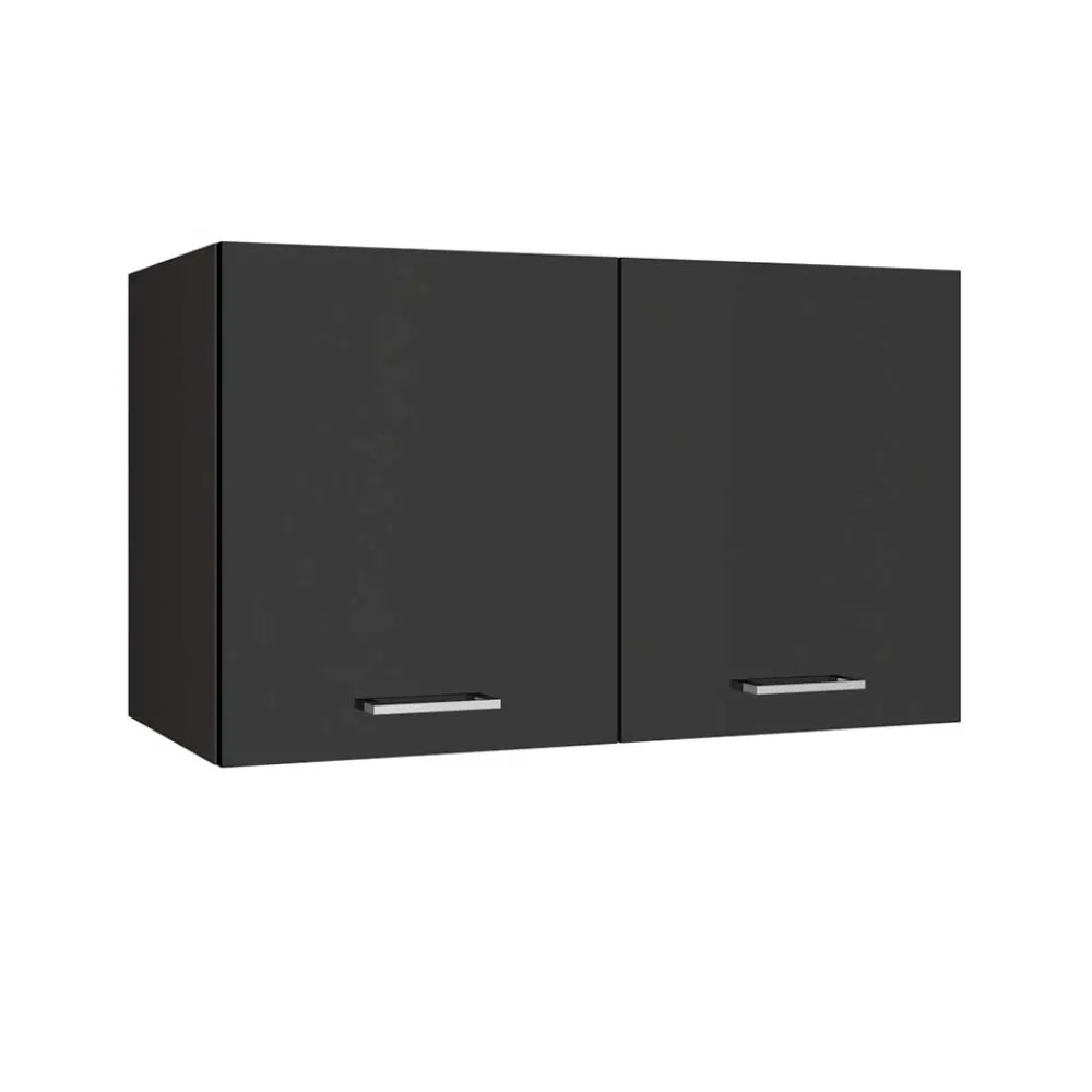 Wohnen Schränke|Küchenschränke*2-türiger Küchen-Hängeschrank in Grau - Bozenia