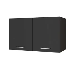 Wohnen Schränke|Küchenschränke*2-türiger Küchen-Hängeschrank in Grau - Bozenia