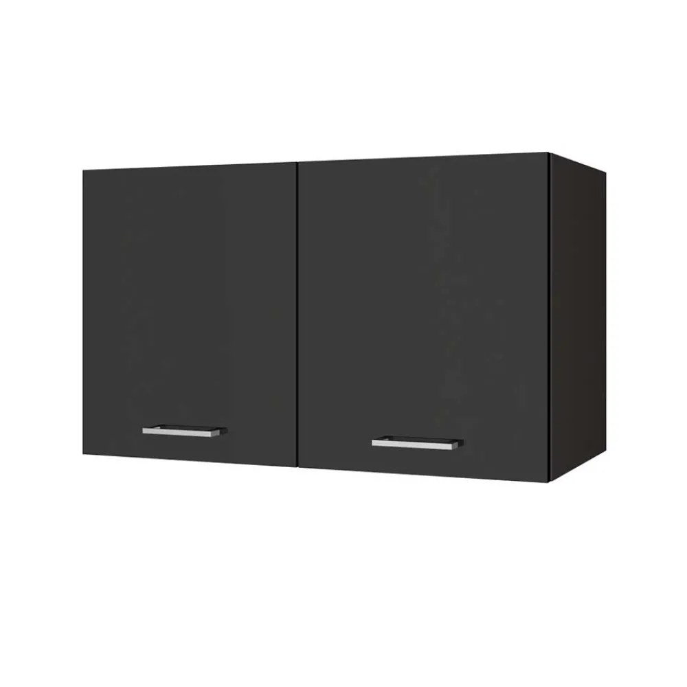 Wohnen Schränke|Küchenschränke*2-türiger Küchen-Hängeschrank in Grau - Bozenia