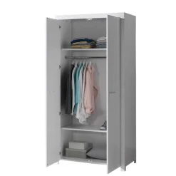 Wohnen Kinderkleiderschränke|Kindermöbel*2-türiger Kinderschrank im Modern Country Style - Ellen