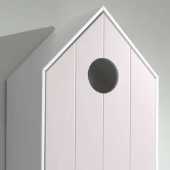 Wohnen Kinderkleiderschränke|Kindermöbel*1-türiger Kinderzimmerschrank in Hausoptik - Indefiva