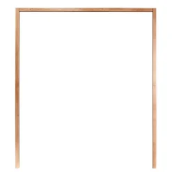 Wohnen 3-türiger Kleiderschrank aus massiver Wildeiche - Zaisan